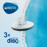 BRITA FILTRE de RECHANGE -Pack de 3 filtres à eau MicroDisc BRITA