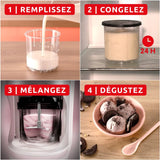 Machine à glaces, MOULINEX Dolci, 10 programmes, Nettoyage automatique