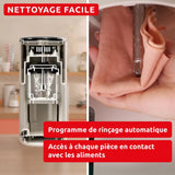 Machine à glaces, MOULINEX Dolci, 10 programmes, Nettoyage automatique