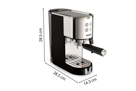 Combiné Expresso KRUPS XP224010 inox Pas Cher Combiné Expresso KRUPS XP224010 inox Pas Cher