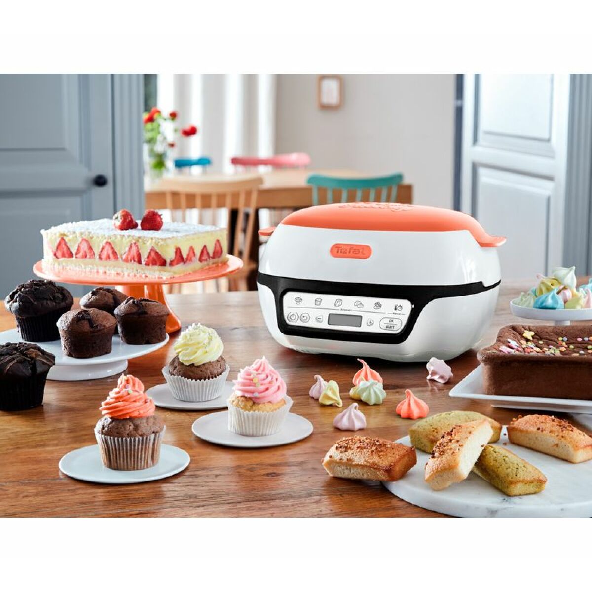 TEFAL Moule à pain Creabake 3 moules à petite baguette pas cher TEFAL Moule à pain Creabake 3 moules à petite baguette pas cher